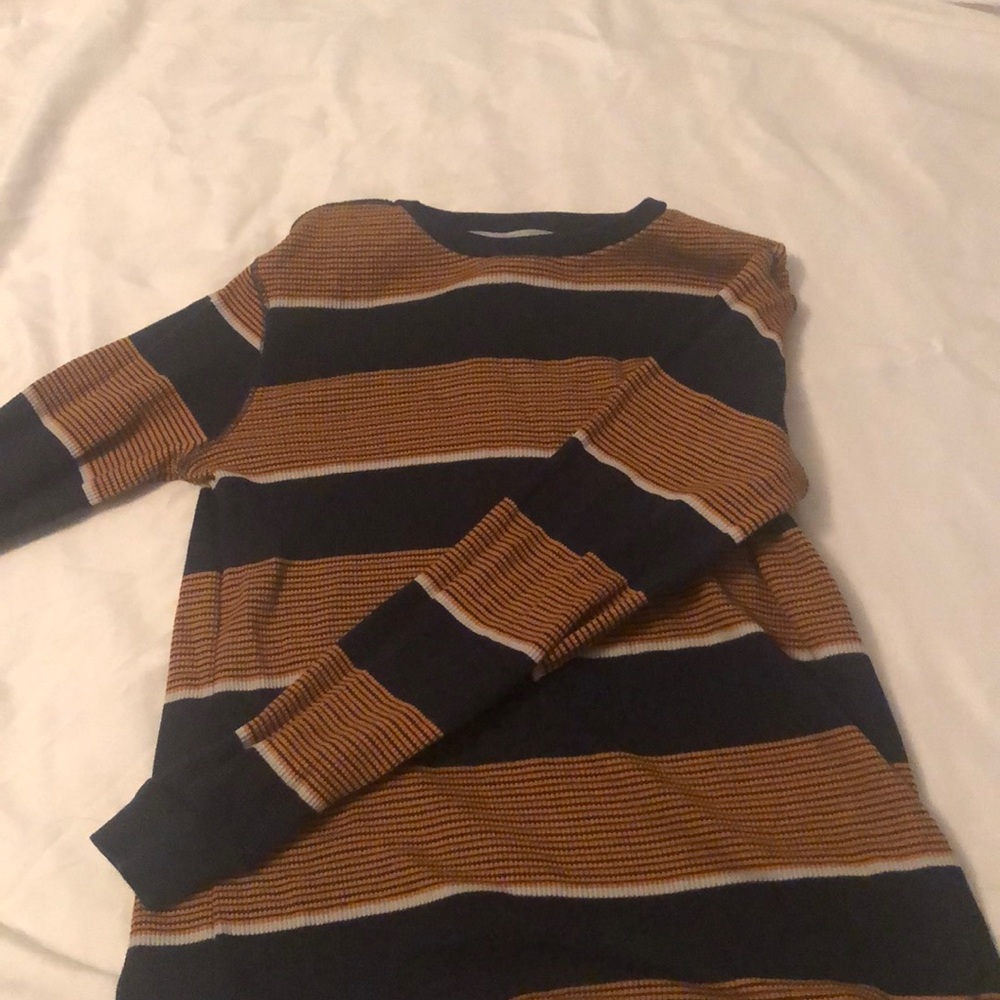 Black and Yellow Henley shirt